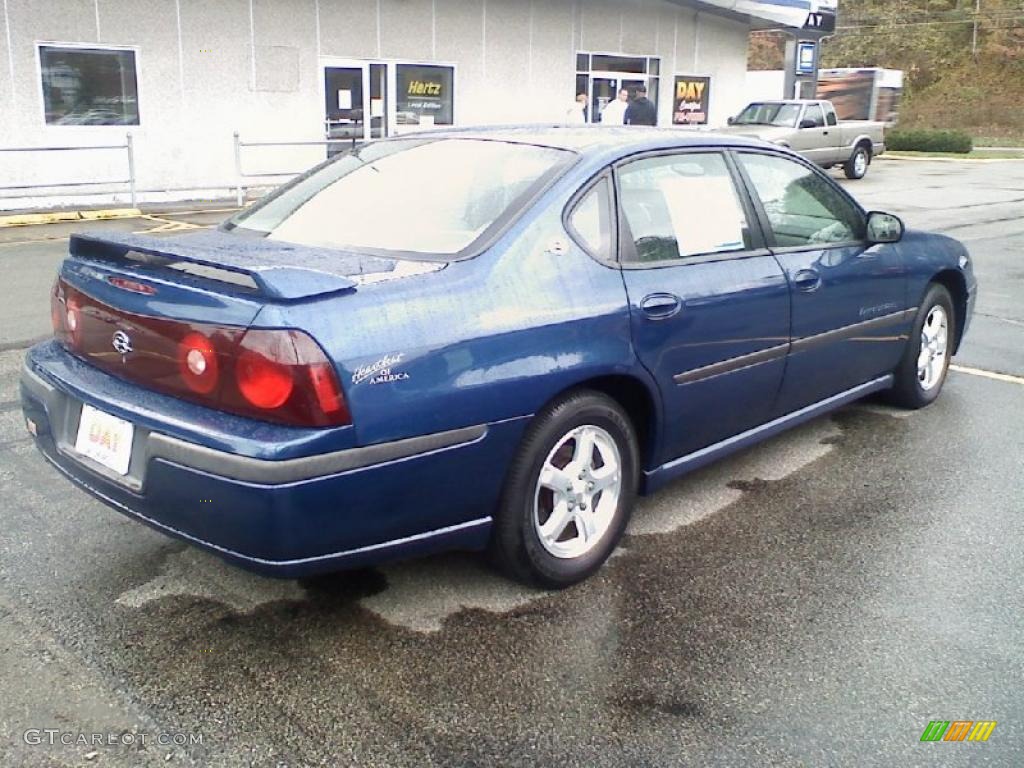 2003 Impala LS - Superior Blue Metallic / Medium Gray photo #3