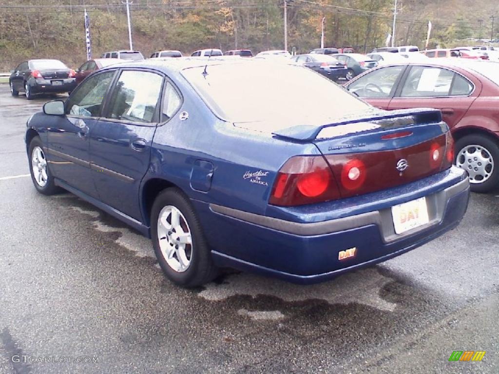 2003 Impala LS - Superior Blue Metallic / Medium Gray photo #4