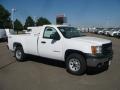 2011 Summit White GMC Sierra 1500 Regular Cab 4x4  photo #1