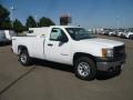 2011 Summit White GMC Sierra 1500 Regular Cab 4x4  photo #1