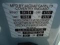 MDV: Seafrost Pearl 2005 Jaguar XK XK8 Convertible Color Code