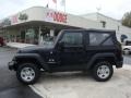 2009 Black Jeep Wrangler X 4x4  photo #1