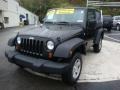 2009 Black Jeep Wrangler X 4x4  photo #8