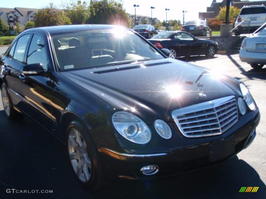 2008 E 350 4Matic Sedan - Sienna Black Metallic / Cashmere photo #3