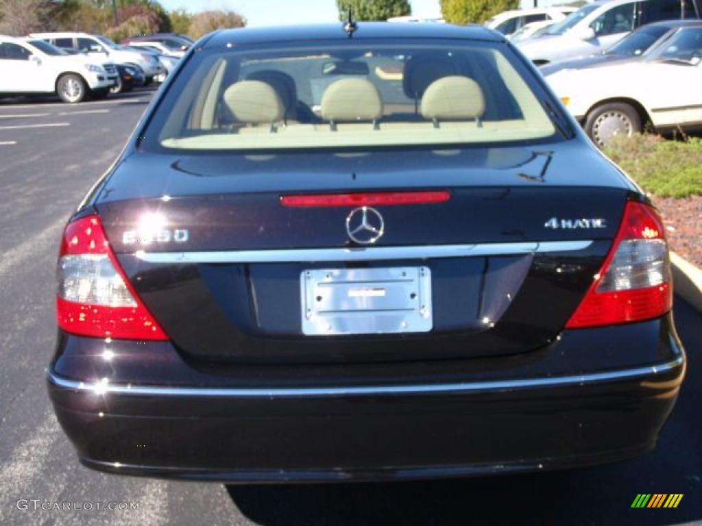 2008 E 350 4Matic Sedan - Sienna Black Metallic / Cashmere photo #10