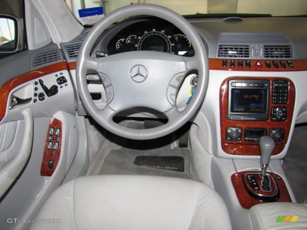 Ash Interior 2001 Mercedes-Benz S 430 Sedan Photo #37614312