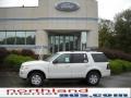 2010 White Suede Ford Explorer XLT 4x4  photo #1