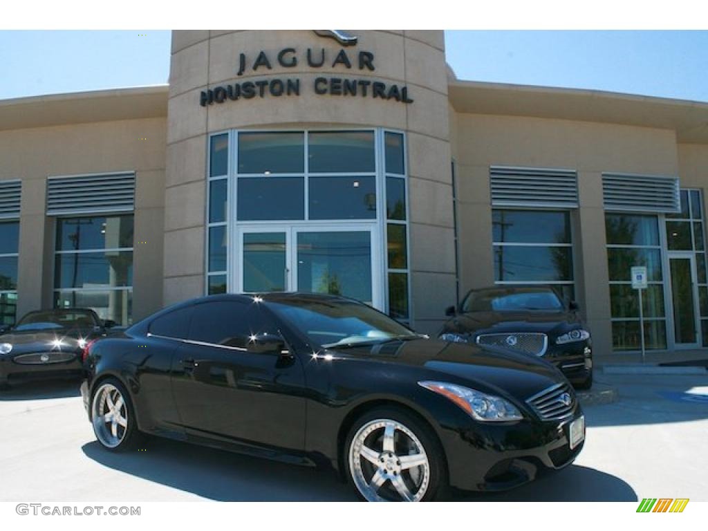 2010 G 37 S Sport Coupe - Obsidian Black / Graphite photo #1