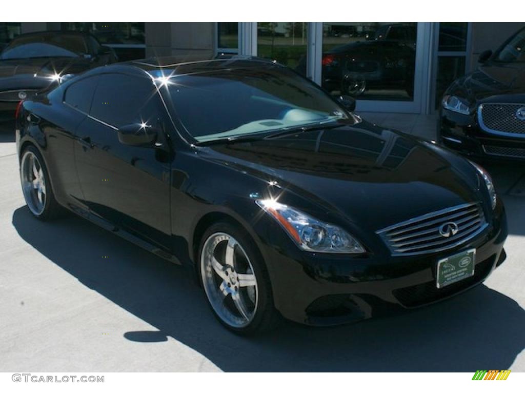 Obsidian Black 2010 Infiniti G 37 S Sport Coupe Exterior Photo #37616554