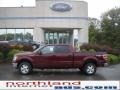 2010 Royal Red Metallic Ford F150 XLT SuperCrew 4x4  photo #1