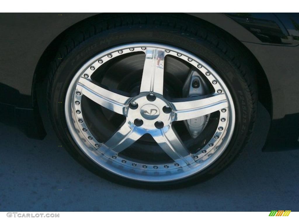 2010 Infiniti G 37 S Sport Coupe Custom Wheels Photo #37617022