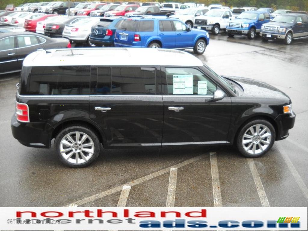 2011 Flex Limited AWD - Tuxedo Black Metallic / Charcoal Black photo #5