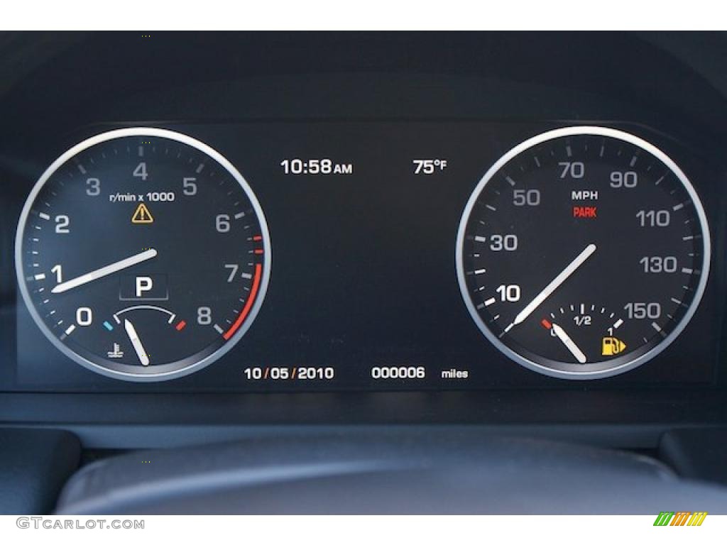 2011 Land Rover Range Rover HSE Gauges Photo #37617589