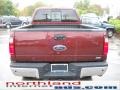 2011 Royal Red Metallic Ford F250 Super Duty Lariat SuperCab 4x4  photo #7