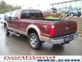 2011 Royal Red Metallic Ford F250 Super Duty Lariat SuperCab 4x4  photo #8