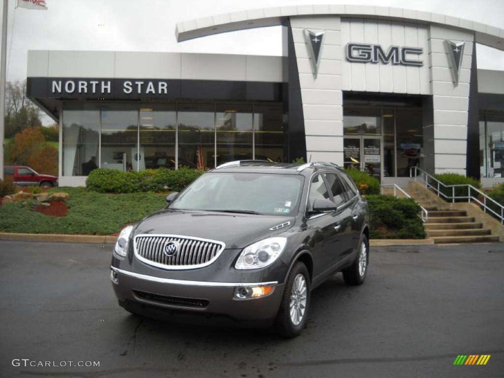 2011 Enclave CX AWD - Cyber Gray Metallic / Ebony/Ebony photo #1