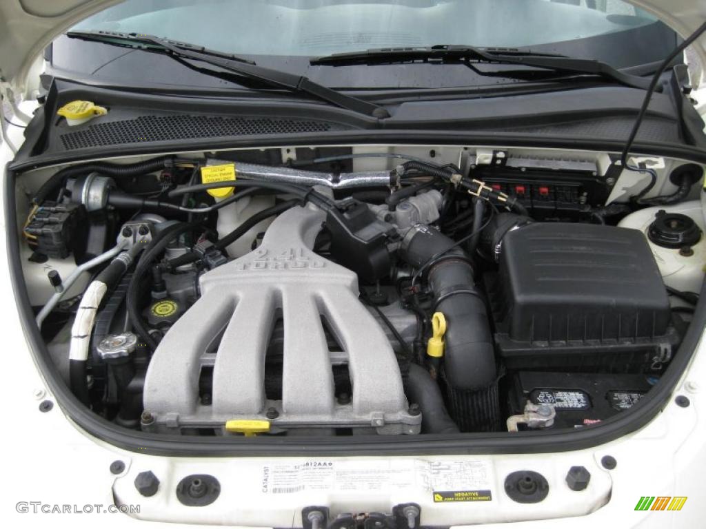 2004 Chrysler PT Cruiser GT 2.4 Liter Turbocharged DOHC 16-Valve 4 Cylinder Engine Photo #37620996