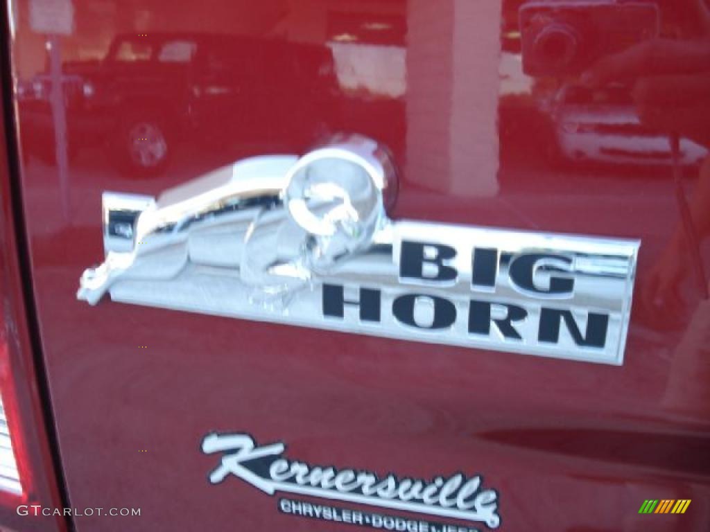 2011 Ram 1500 Big Horn Crew Cab 4x4 - Deep Cherry Red Crystal Pearl / Dark Slate Gray/Medium Graystone photo #15