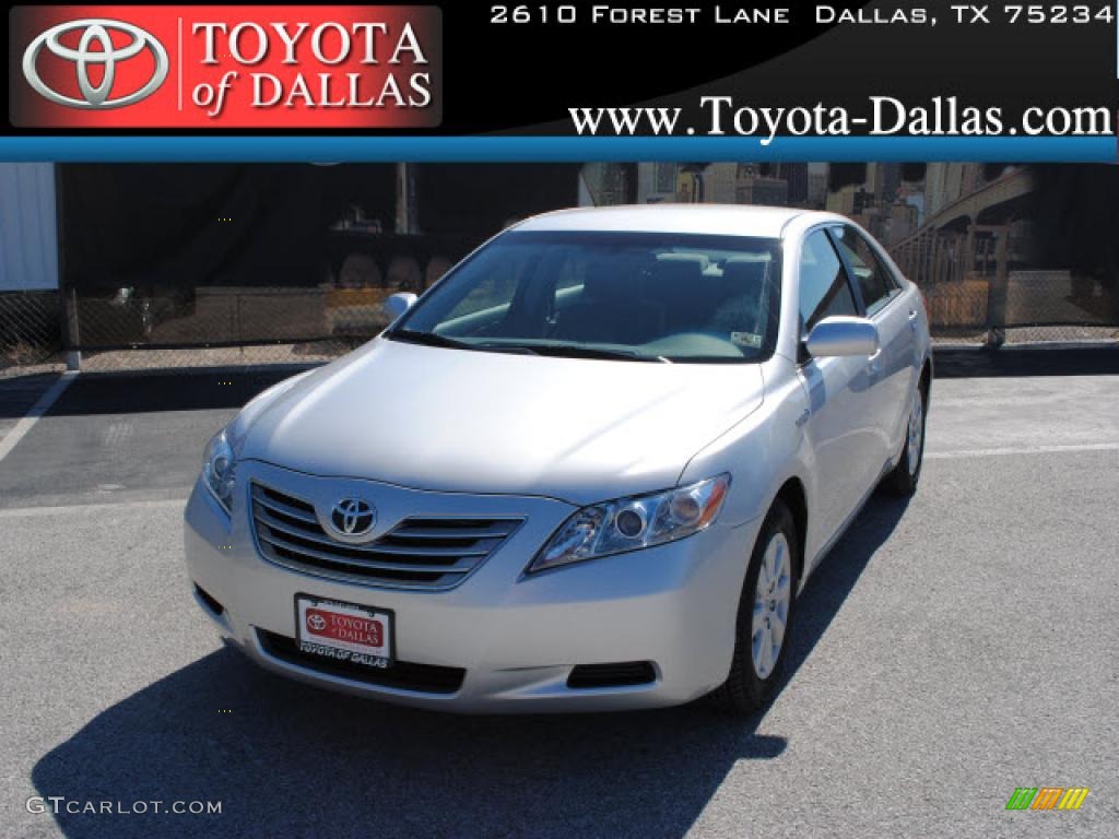 2008 Camry Hybrid - Classic Silver Metallic / Ash photo #1