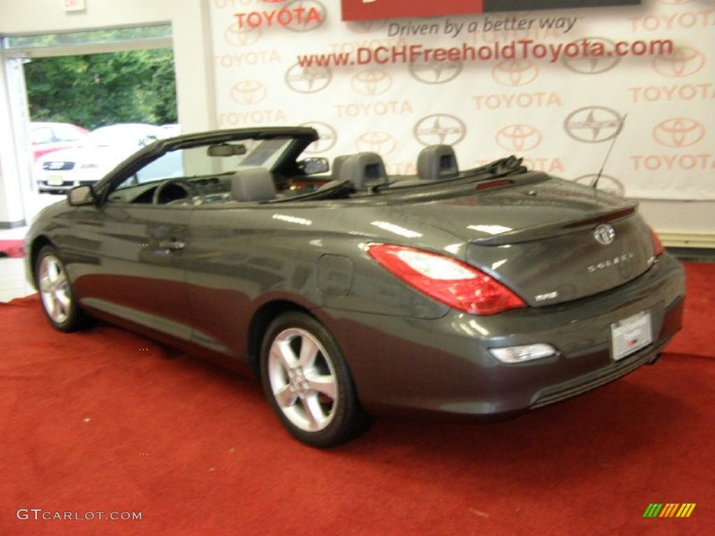 2007 Solara SLE V6 Convertible - Magnetic Gray Metallic / Dark Stone photo #6