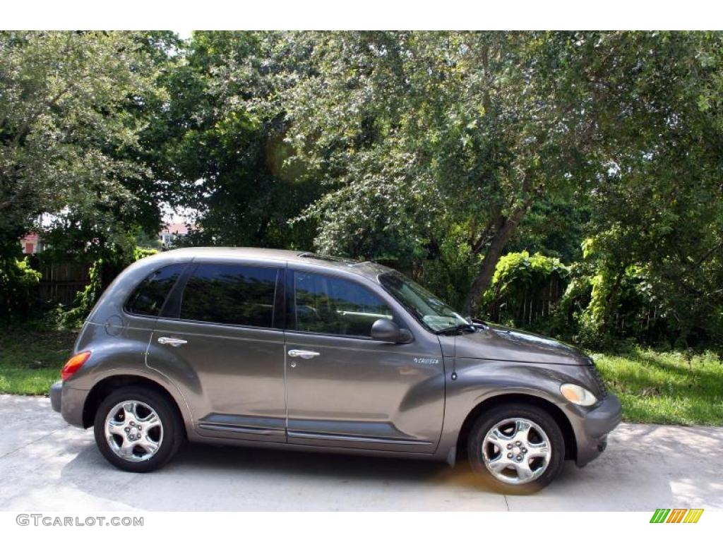 2001 PT Cruiser Limited - Mineral Gray Metallic / Gray photo #12