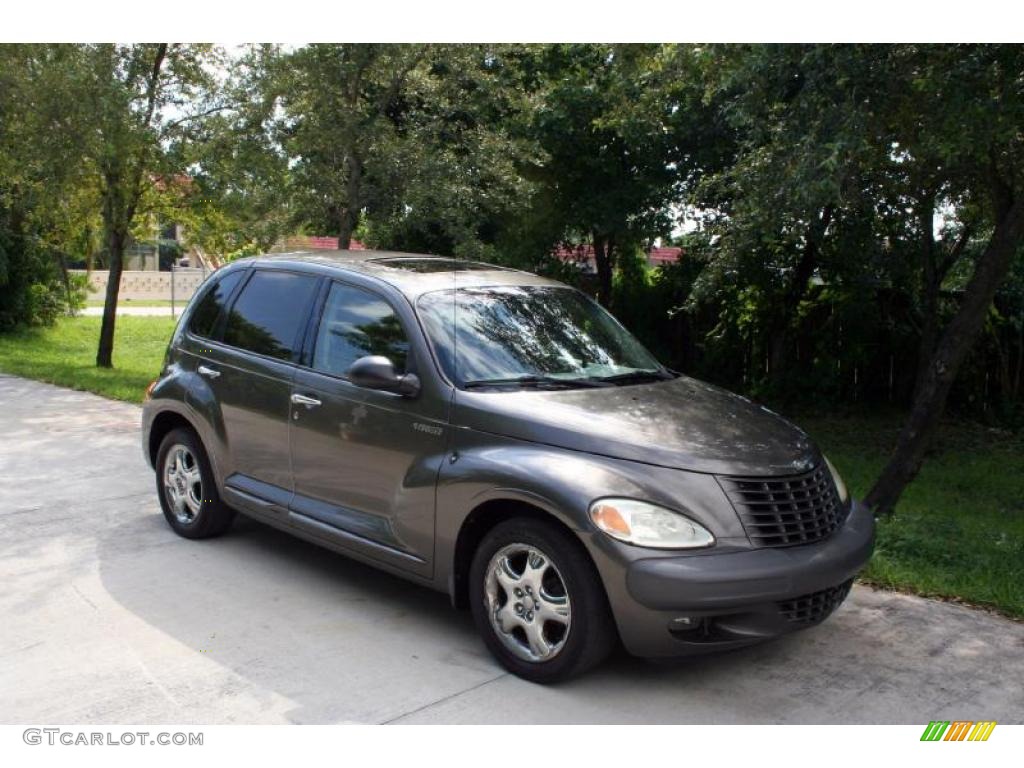 2001 PT Cruiser Limited - Mineral Gray Metallic / Gray photo #14