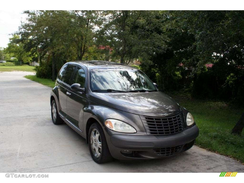 2001 PT Cruiser Limited - Mineral Gray Metallic / Gray photo #15