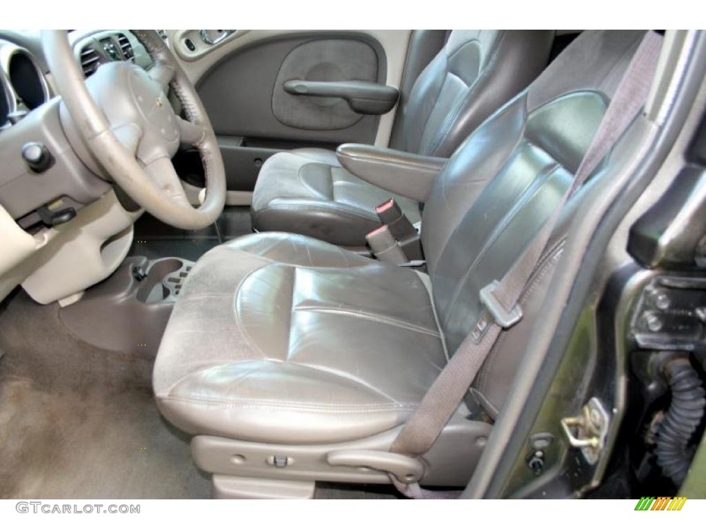 2001 PT Cruiser Limited - Mineral Gray Metallic / Gray photo #43