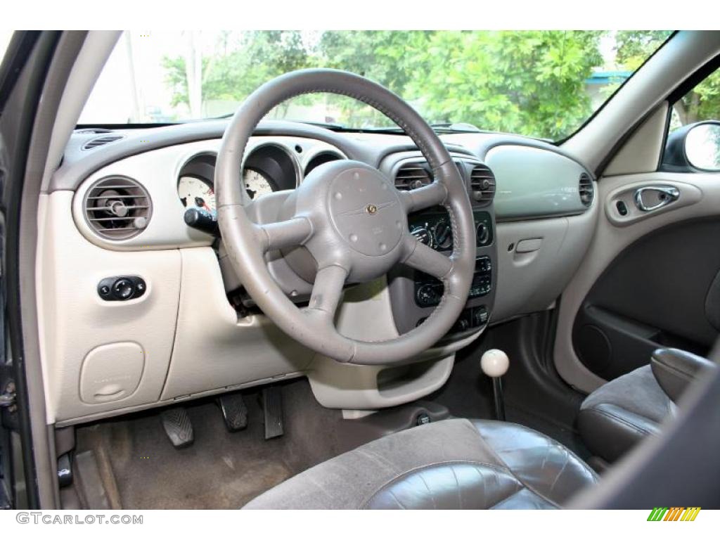 2001 PT Cruiser Limited - Mineral Gray Metallic / Gray photo #61