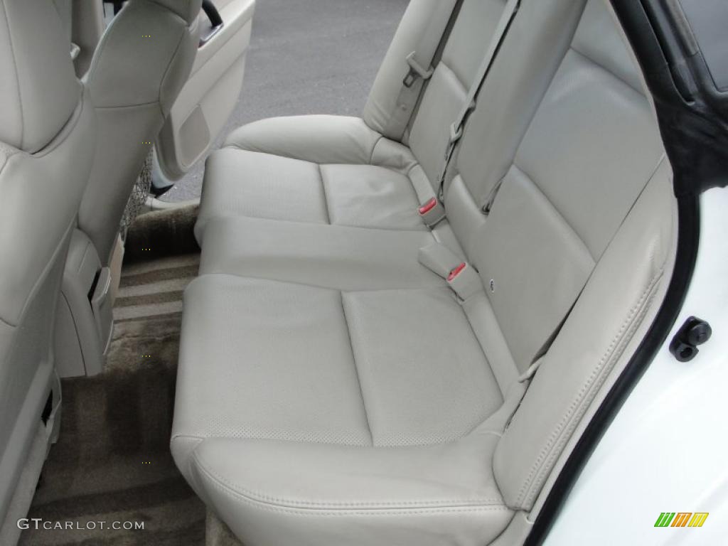 2005 Legacy 2.5 GT Limited Sedan - Satin White Pearl / Taupe photo #8