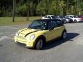 Liquid Yellow 2003 Mini Cooper S Hardtop