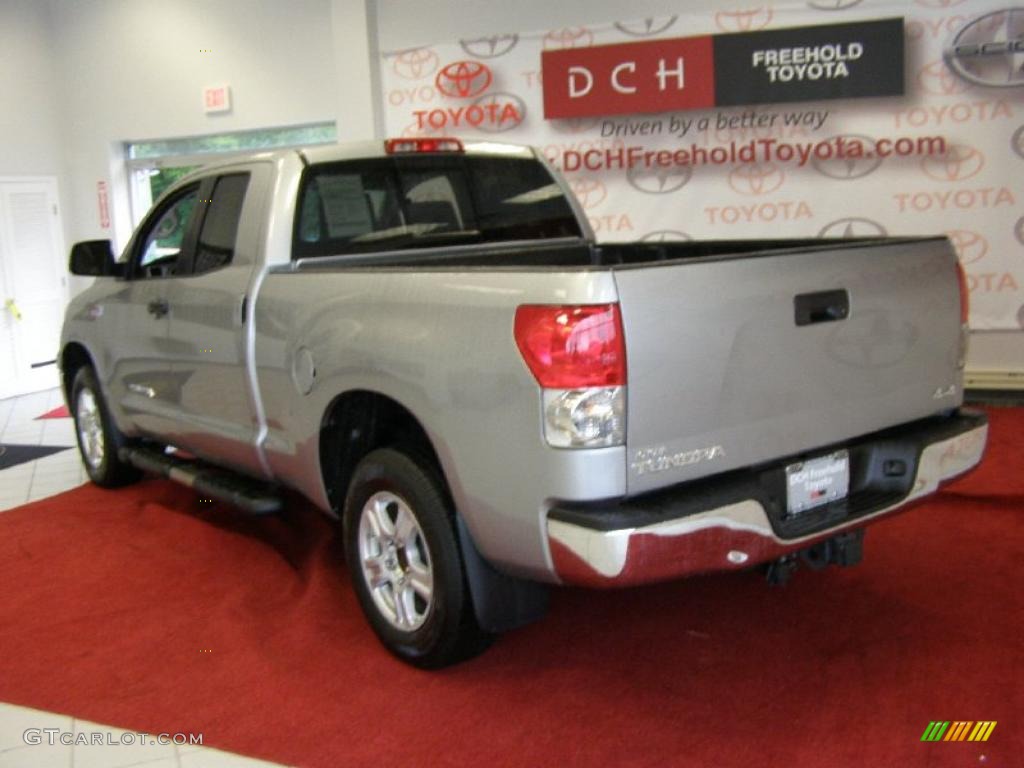 2008 Tundra Double Cab 4x4 - Silver Sky Metallic / Graphite Gray photo #5