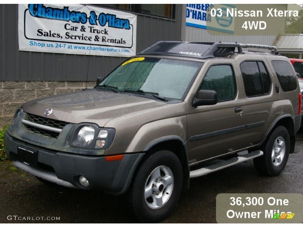 2003 Xterra XE V6 4x4 - Granite Metallic / Charcoal photo #1