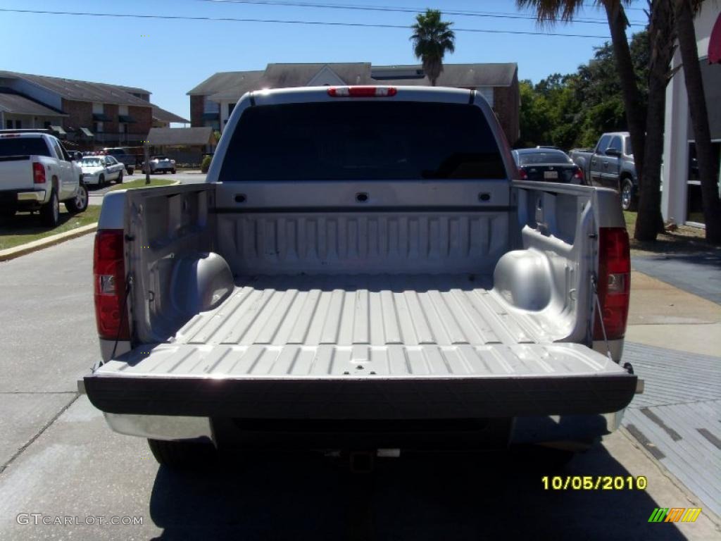 2008 Silverado 1500 LS Crew Cab - Silver Birch Metallic / Dark Titanium photo #3