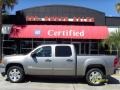 2008 Steel Gray Metallic GMC Sierra 1500 SLE Crew Cab  photo #1