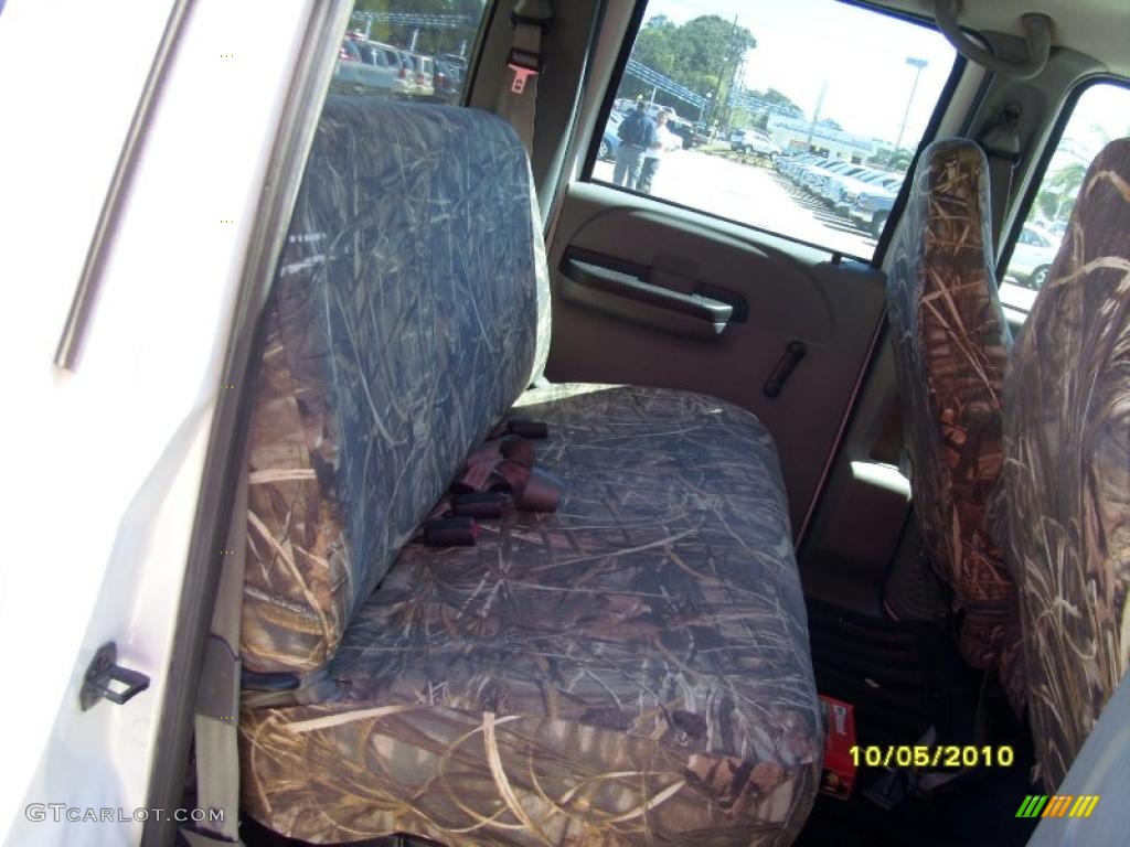 2005 F350 Super Duty XL Crew Cab Dually - Oxford White / Medium Flint photo #13