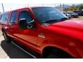 2005 Red Clearcoat Ford F250 Super Duty XLT Crew Cab 4x4  photo #15