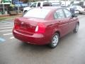 2009 Wine Red Hyundai Accent GLS 4 Door  photo #3