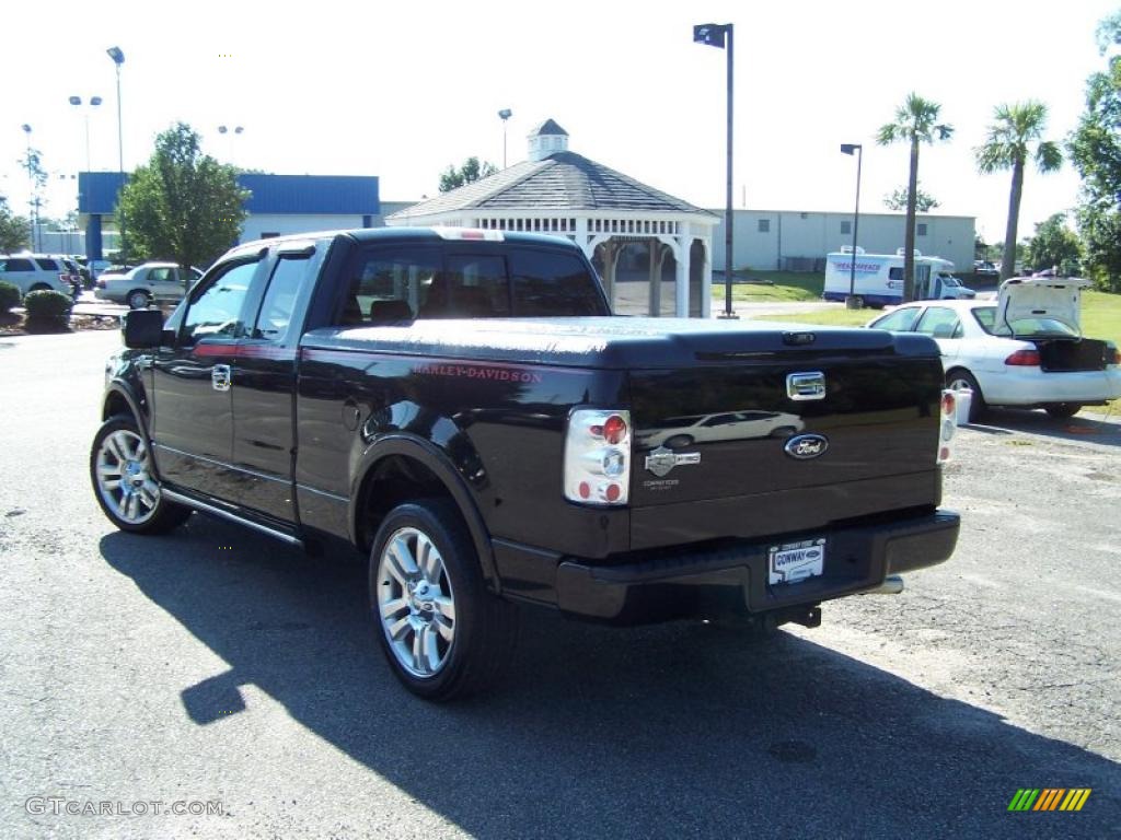 2006 F150 Harley-Davidson SuperCab - Black / Black photo #7