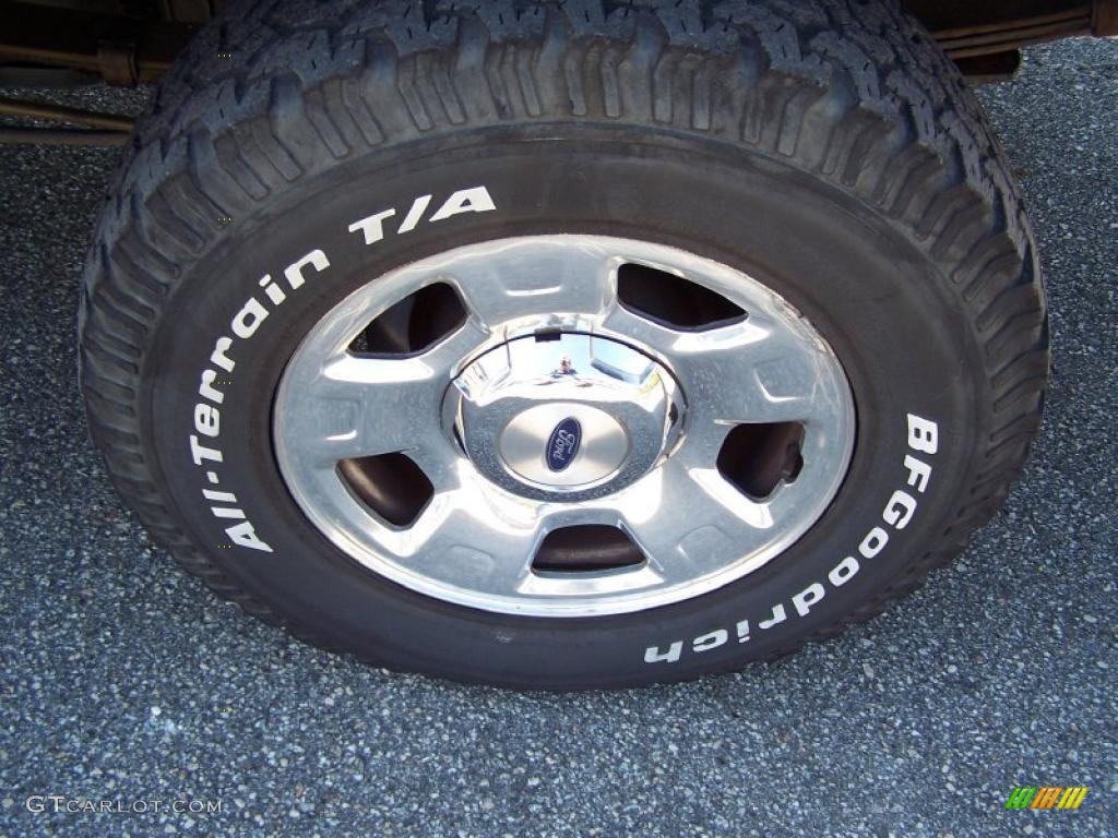 2004 F150 XLT Regular Cab 4x4 - Bright Red / Dark Flint photo #9