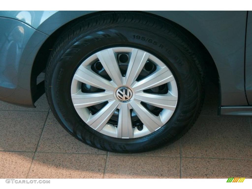 2011 Jetta S Sedan - Platinum Gray Metallic / Titan Black photo #10