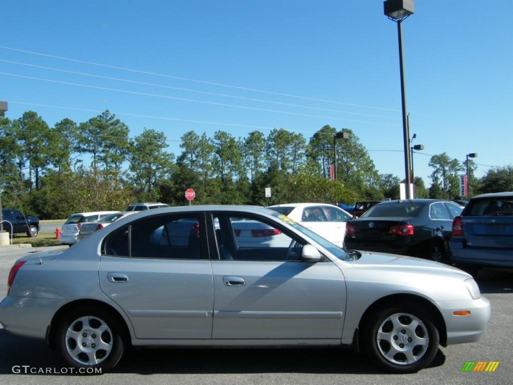 2001 Elantra GLS - Pewter / Gray photo #6