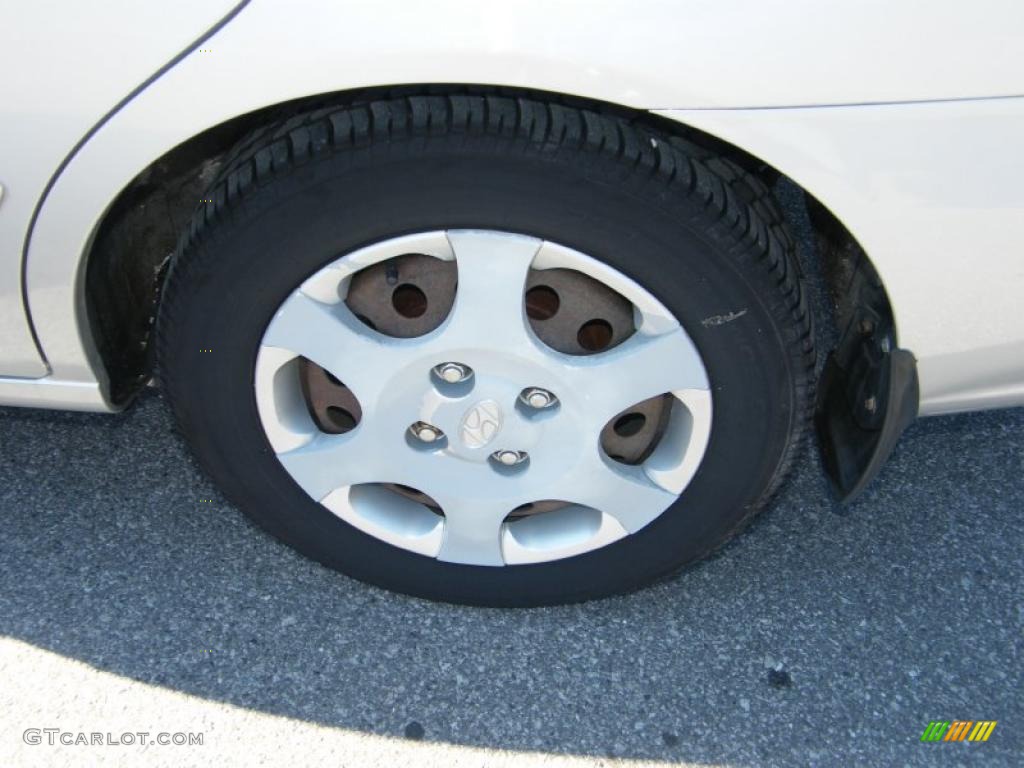2001 Elantra GLS - Pewter / Gray photo #9