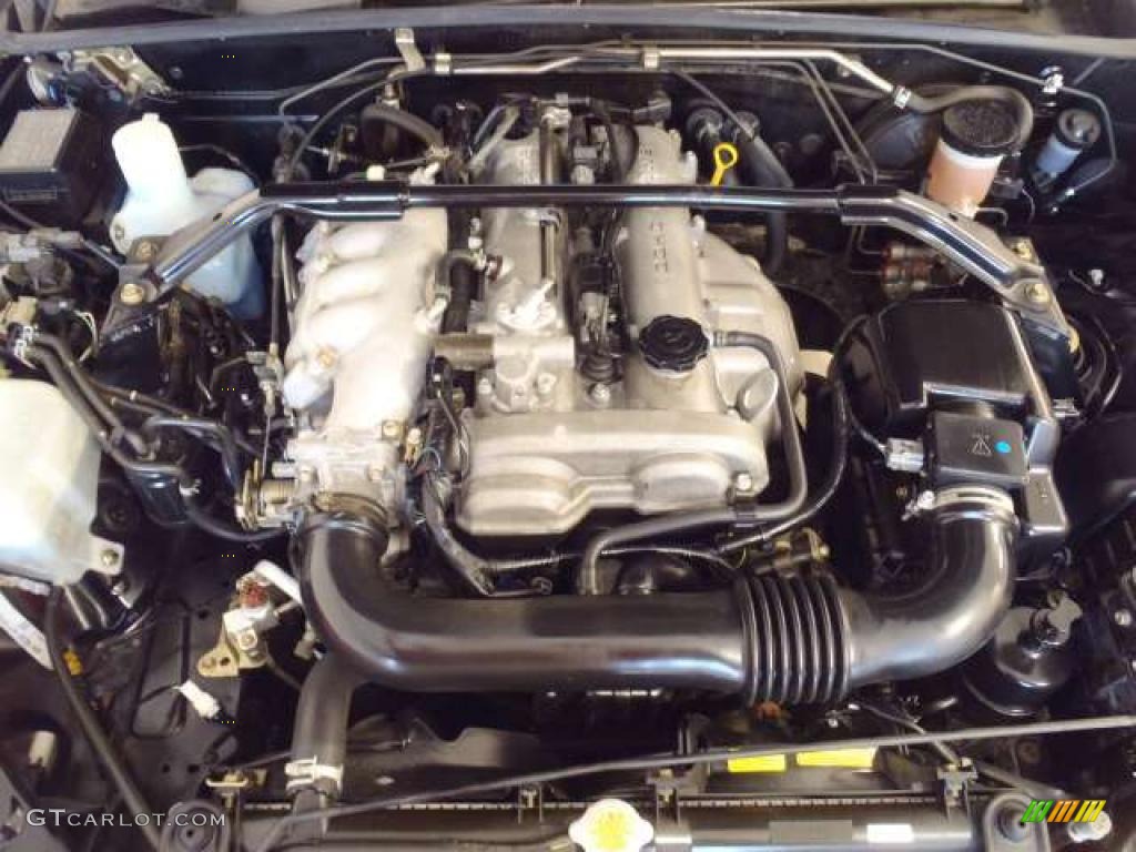 2003 Mazda MX-5 Miata Roadster 1.8L DOHC 16V VVT 4 Cylinder Engine Photo #37640478
