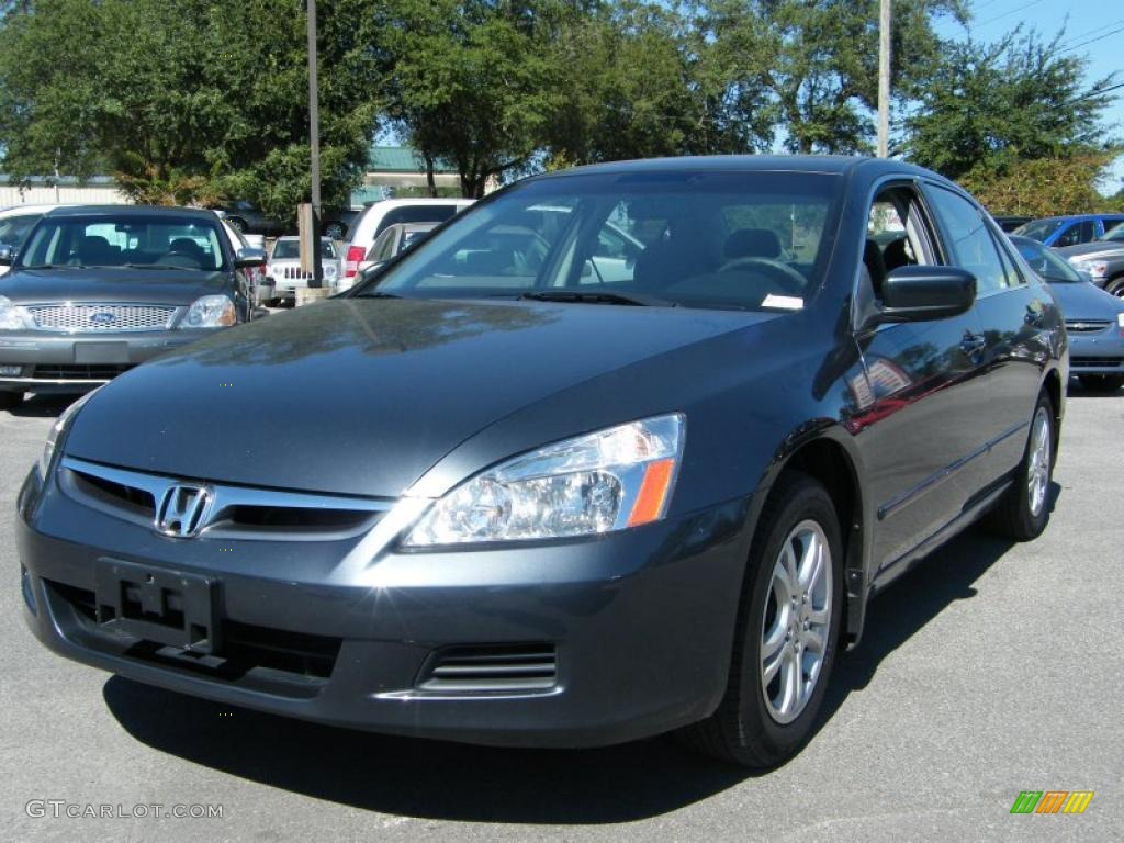 2007 Graphite Pearl Honda Accord SE Sedan 37637681 Photo 29