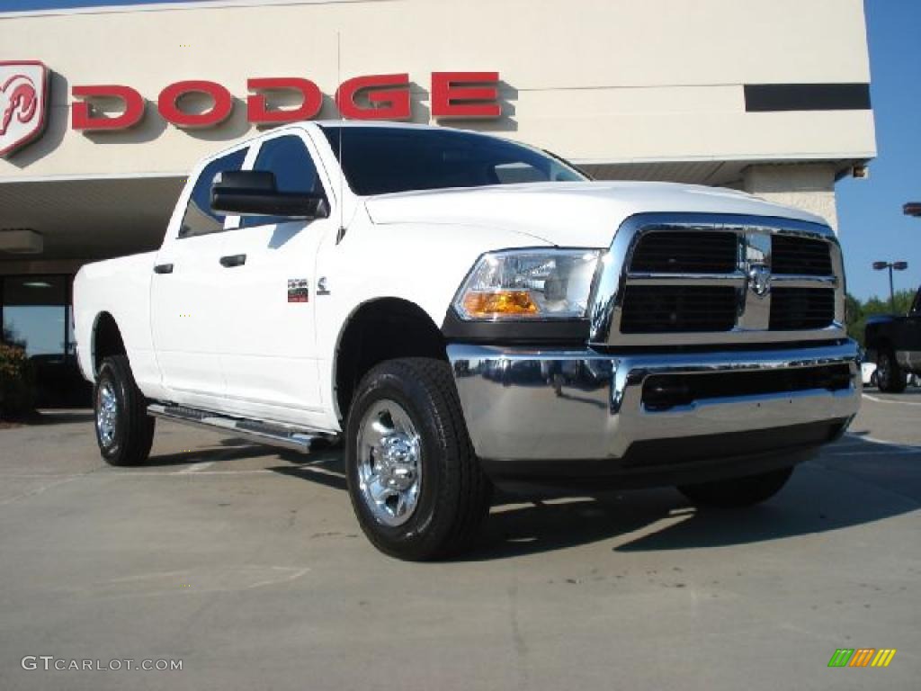 2011 Ram 2500 HD ST Crew Cab 4x4 - Bright White / Dark Slate/Medium Graystone photo #1