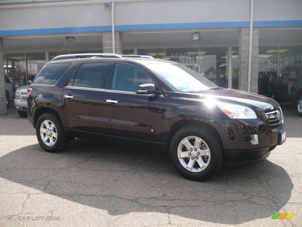 2009 Outlook XR AWD - Garnet Red / Black photo #1