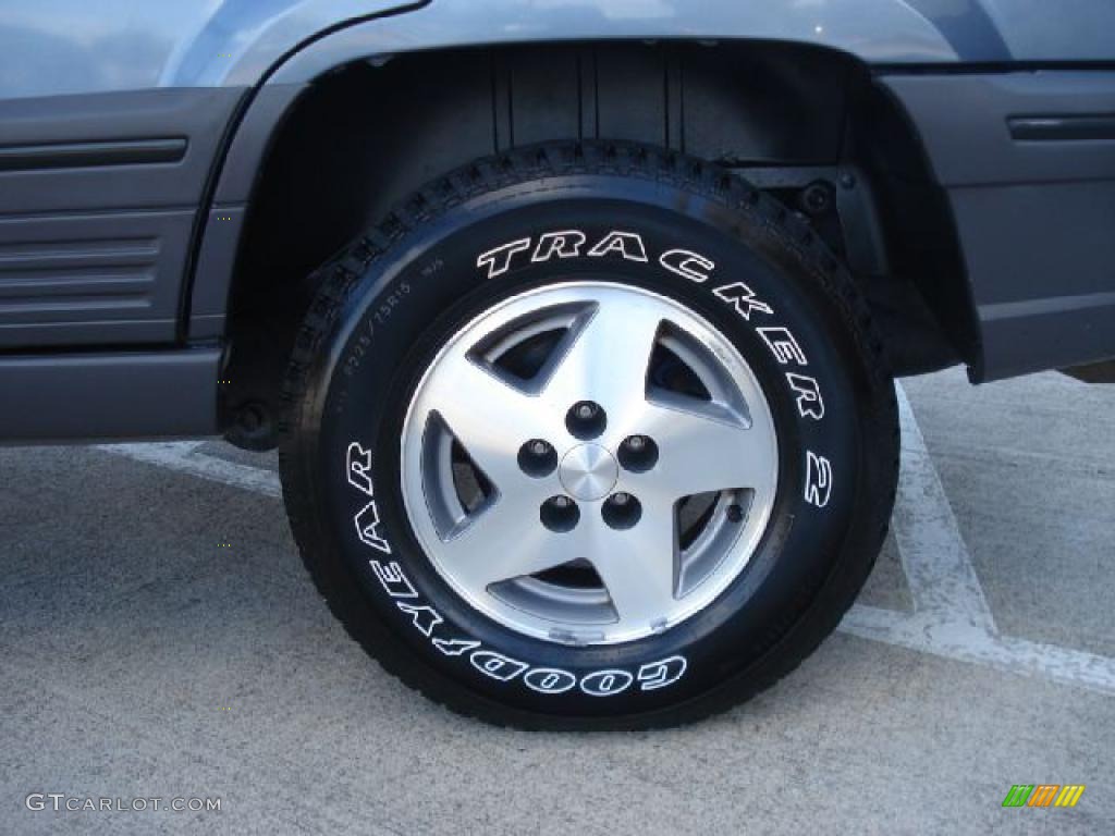 1995 Grand Cherokee Laredo 4x4 - Medium Blue Pearl / Gray photo #23