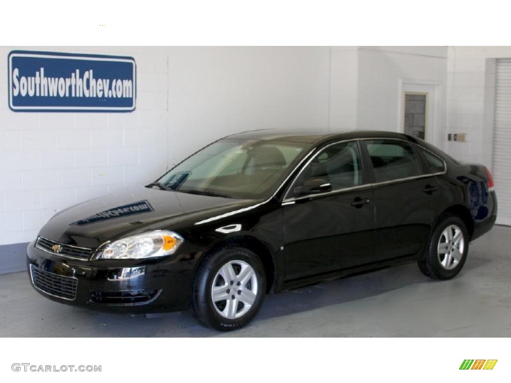 2010 Impala LS - Black / Ebony photo #1