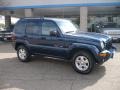 2002 Patriot Blue Pearlcoat Jeep Liberty Limited 4x4  photo #1